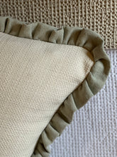 Load image into Gallery viewer, Colefax &amp; Fowler Panthera Ruffle Bolster Cushion
