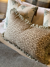 Load image into Gallery viewer, Colefax &amp; Fowler Panthera Ruffle Bolster Cushion
