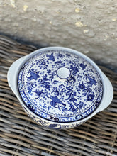 Load image into Gallery viewer, Burleigh Blue Regal Peacock Vegetable Dish
