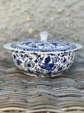 Load image into Gallery viewer, Burleigh Blue Regal Peacock Vegetable Dish
