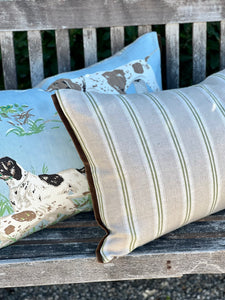Schumacher Pointer Hounds Sky Cushion