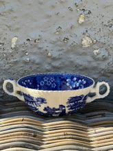 Load image into Gallery viewer, Spodes Tower Blue Soup Cup
