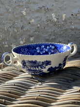 Load image into Gallery viewer, Spodes Tower Blue Soup Cup
