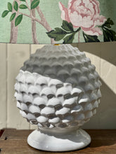 Load image into Gallery viewer, Cream Artichoke Lamp Base
