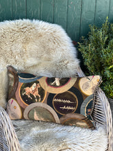 Load image into Gallery viewer, Mulberry Sporting Life Velvet Cushion
