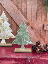 Load image into Gallery viewer, Holly Enamel Standing Tree (Small)
