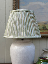 Load image into Gallery viewer, Hand Pleated Andrew Martin 'Otter' Lamp Shade
