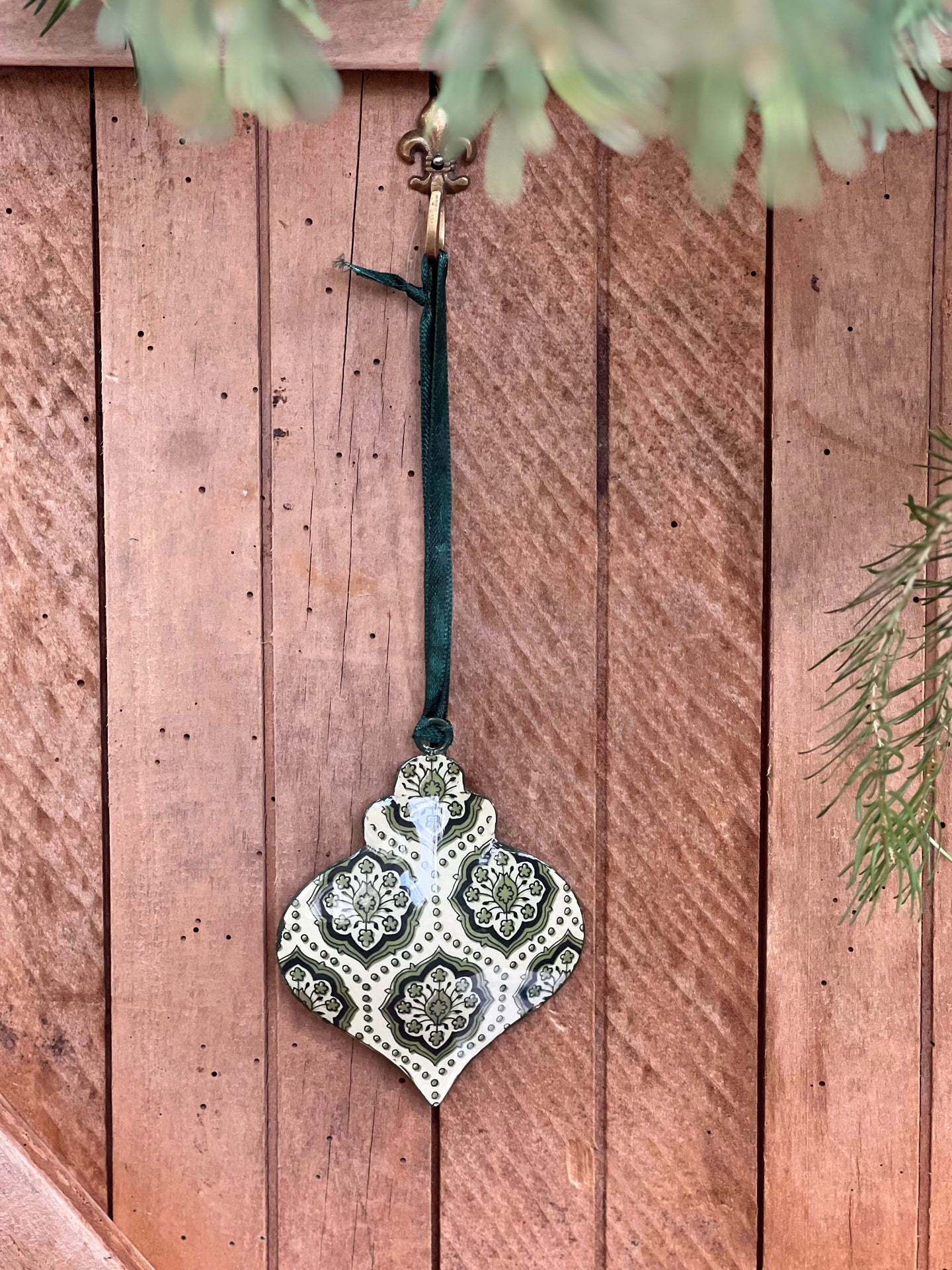 Clara Enamel Bauble Ornament