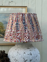 Load image into Gallery viewer, Hand Pleated Robert Kime Lamp Shade
