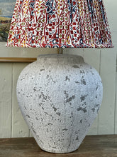 Load image into Gallery viewer, Large Tuscan Stone Lamp
