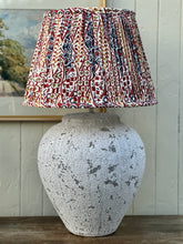 Load image into Gallery viewer, Hand Pleated Robert Kime Lamp Shade

