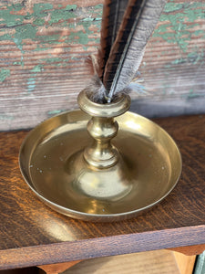 Vintage Brass Candle Holder