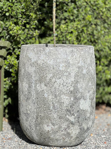 Extra Tall Glazed Earthenware Pot