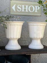 Load image into Gallery viewer, Vintage Fluted Pedastal Urn
