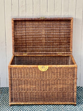 Load image into Gallery viewer, Wicker Blanket Box
