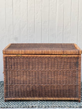 Load image into Gallery viewer, Wicker Blanket Box
