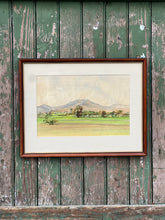 Load image into Gallery viewer, &#39;Green Landscape&#39; Watercolour Print
