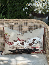 Load image into Gallery viewer, Schumacher Pointer Hounds Tan Cushion
