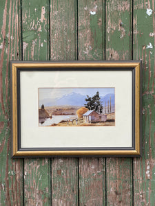 'One the Shotover' Garrick Tremain Framed Print #1