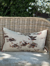 Load image into Gallery viewer, Schumacher Pointer Birds Tan Cushion
