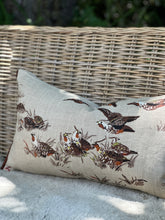 Load image into Gallery viewer, Schumacher Pointer Birds Tan Cushion
