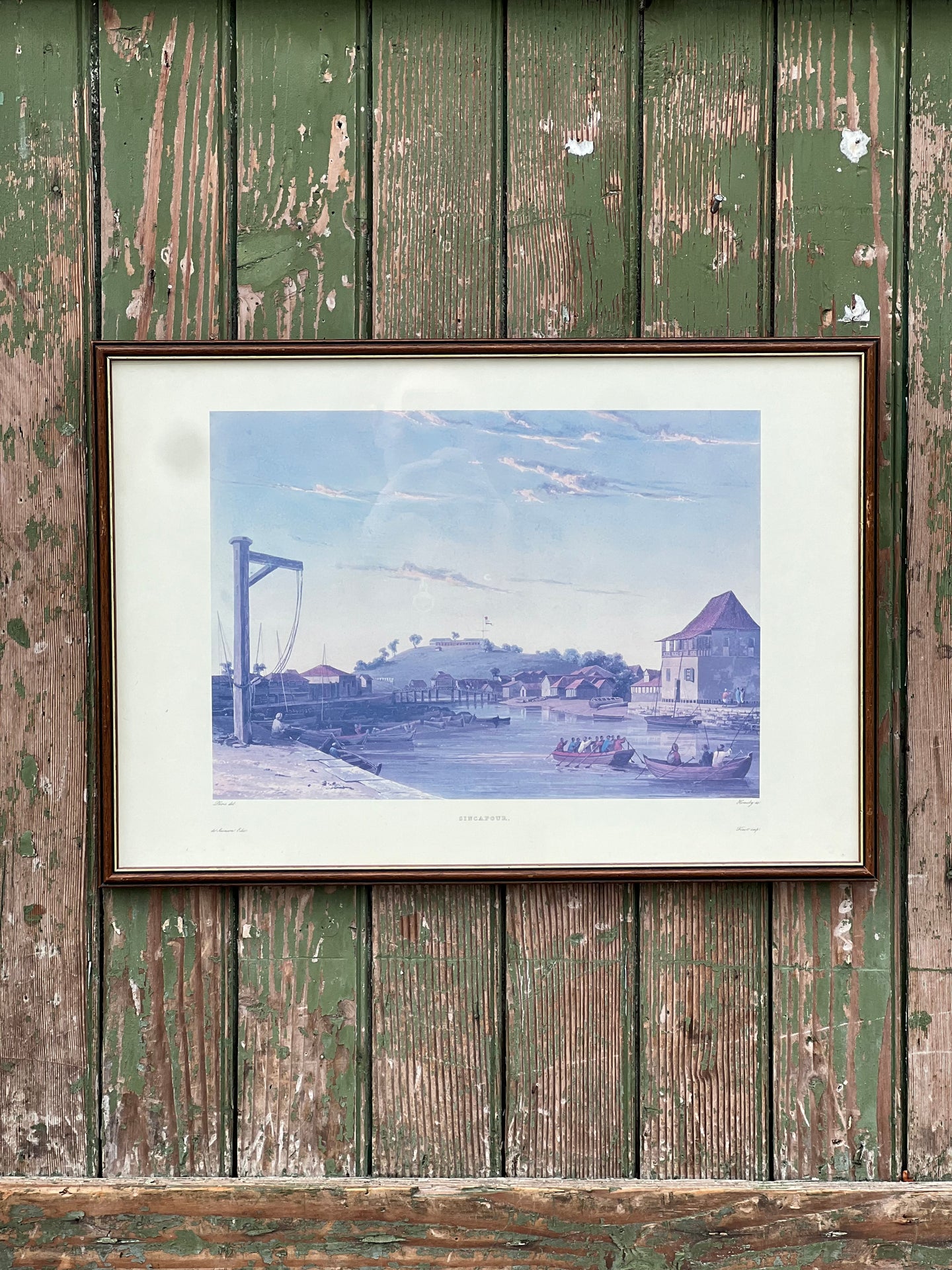 'Sincapour.' Framed Print #1