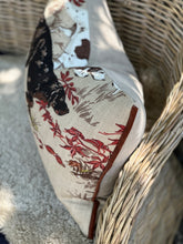 Load image into Gallery viewer, Schumacher Pointer Hounds Tan Cushion
