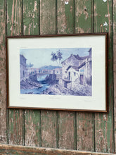 Load image into Gallery viewer, &#39;Vue Prise A Sincapour&#39; Framed Print #3
