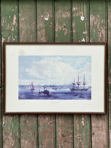 'Vue De Sincapour' Framed Print #6