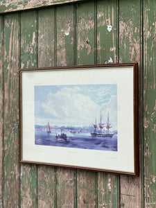 'Vue De Sincapour' Framed Print #6