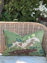 Load image into Gallery viewer, Schumacher Pointer Hounds Meadow Cushion
