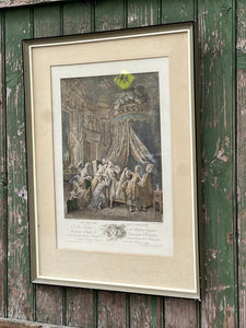 'La Couche De La Mariee' Framed Print #2