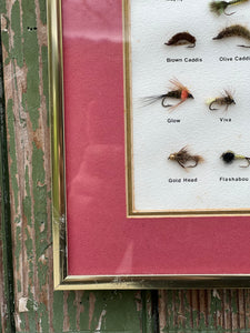 'Nymphs' Fly Fishing Framed Art