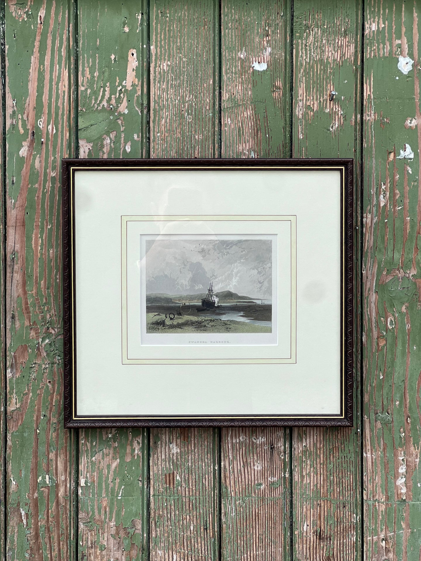 'Swansea Harbour' Framed Print