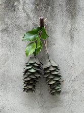 Load image into Gallery viewer, Metal Pine Cone Decoration
