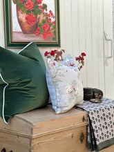 Load image into Gallery viewer, Moss Lux Velvet Euro Cushion
