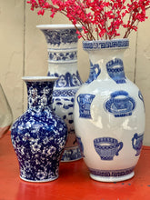 Load image into Gallery viewer, Chinoiserie Antiquities Porcelain Vase
