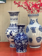 Load image into Gallery viewer, Chinoiserie Plum Blossom Porcelain Vase
