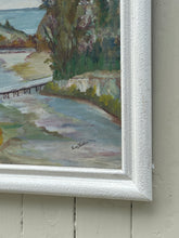 Load image into Gallery viewer, Vintage Original Framed Oil Landscape - By Ruby Stratton?
