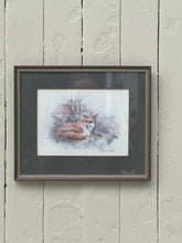Load image into Gallery viewer, 'The Fox' by Elaine How Framed Print
