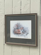 Load image into Gallery viewer, 'The Fox' by Elaine How Framed Print

