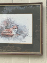 Load image into Gallery viewer, 'The Fox' by Elaine How Framed Print
