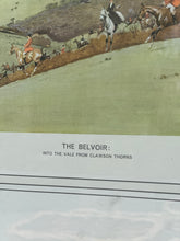 Load image into Gallery viewer, 'The Belvoir' Framed Hunting Print
