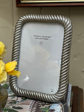 Load image into Gallery viewer, Silver Rope Picture Frame
