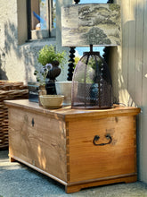 Load image into Gallery viewer, Vintage Pine Blanket Box
