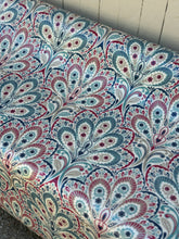 Load image into Gallery viewer, Persia Denim &amp; Raspberry Oilcloth
