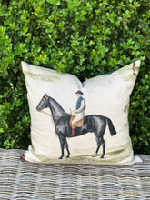 Load image into Gallery viewer, Racing Horse Cushion
