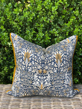 Load image into Gallery viewer, William Morris Snakeshead Cushion
