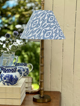 Load image into Gallery viewer, Cornflower Ikat Lamp Shade
