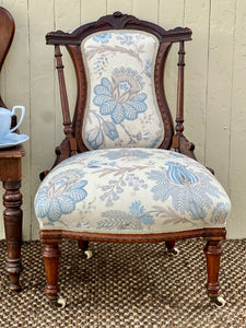 Colefax & Fowler Casmir Antique Occasional Chair